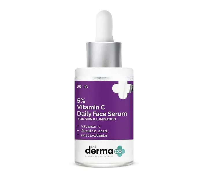 The Derma Co 5% Vitamin C Daily Face Serum