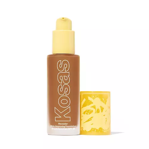 Kosas Revealer Skin-Improving Foundation SPF 25 Medium Deep Warm 350