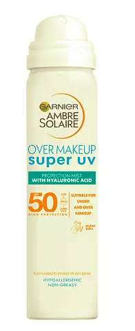 Garnier  Ambre Solaire Over Makeup Super UV Protection Mist SPF50