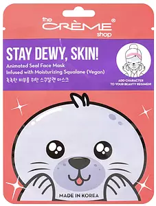 The Creme Shop Stay Dewy, Skin! Animated Seal Face Mask