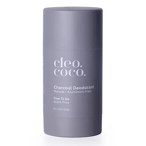 Cleo+Coco Charcoal Deodorant Unscented