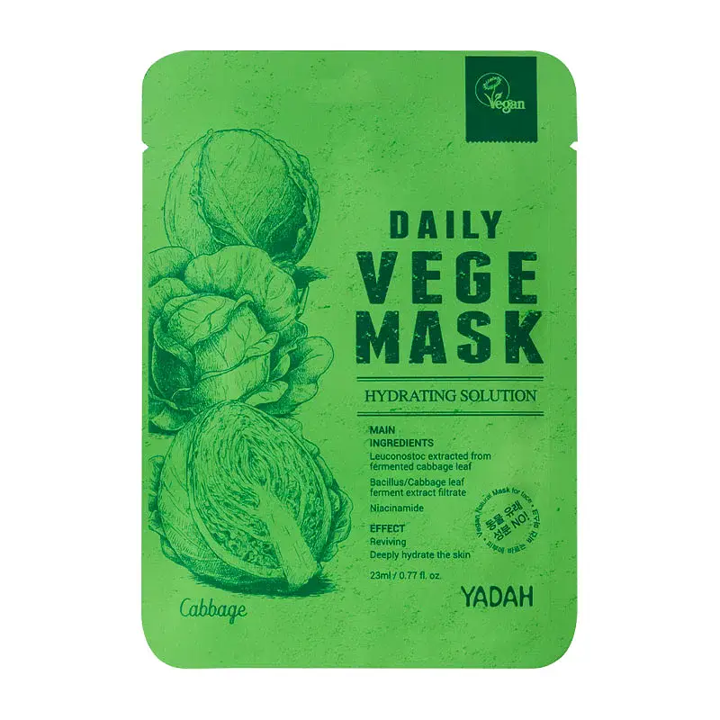 Yadah Cosmetics Daily Vege Mask Cabbage