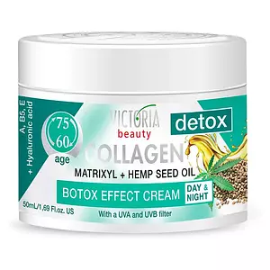 Victoria Beauty Matrixyl & Hemp Seed Oil Botox Effect Face Cream