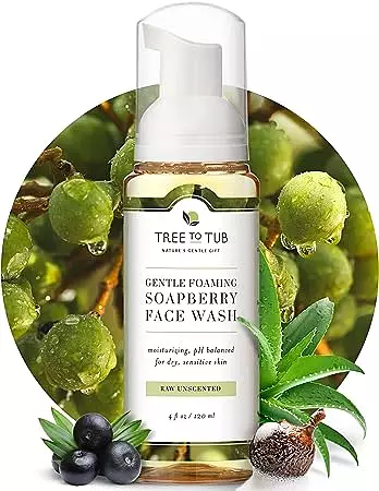 Tree to Tub Gentle Foaming Soapberry Face Wash