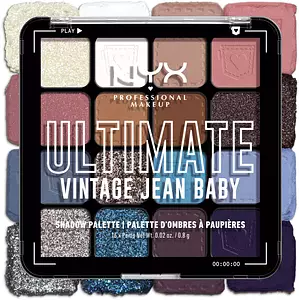 NYX Cosmetics Ultimate Shadow Palette 01W Vintage Jean Baby