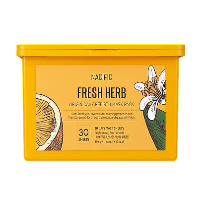 Nacific Fresh Herb Origin Daily Rebirth Mask Pack