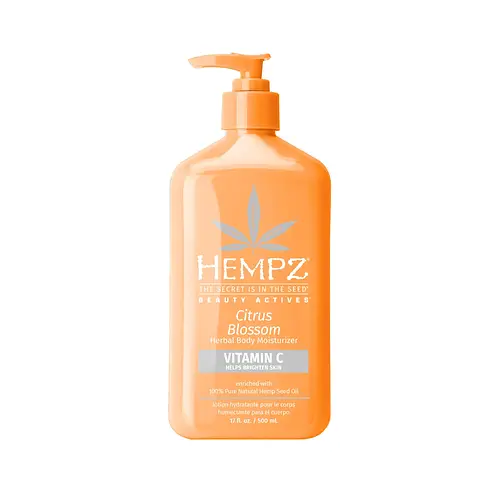 Hempz Beauty Actives Citrus Blossom Herbal Body Moisturizer With Brightening Vitamin C