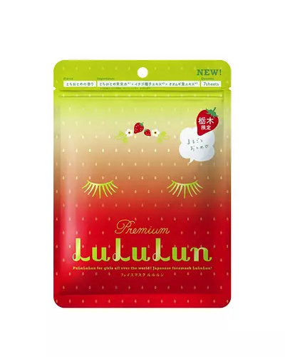 Lululun Travel Sheet Mask Tochiotome Strawberry