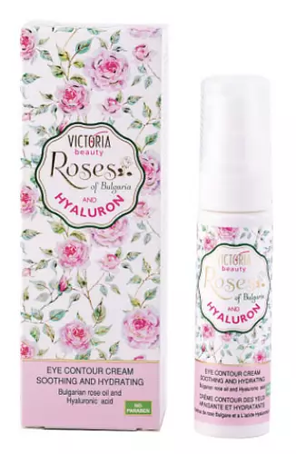 Victoria Beauty Roses of Bulgaria and Hyaluron Eye Contour Cream