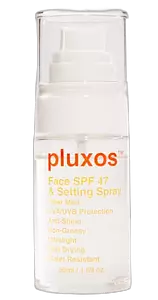 Pluxos Sunscreen + Skincare SPF 47 Mist Spray