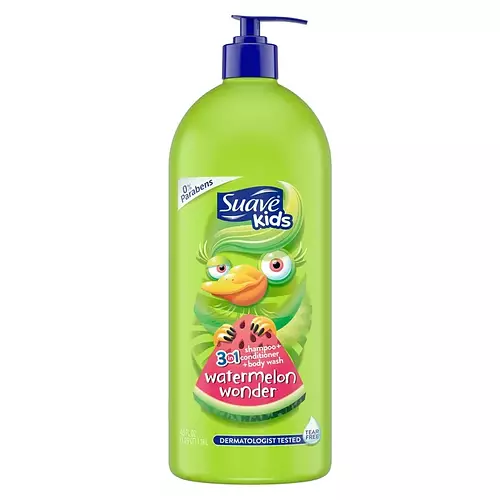 Suave Kids 3-In-1 Shampoo, Conditioner & Body Wash Watermelon