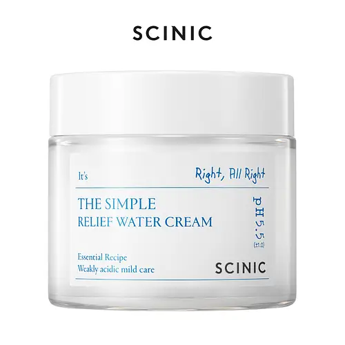 SCINIC The Simple Relief Water Cream