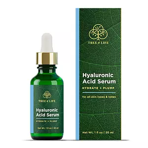 Tree of Life Hyaluronic Acid Serum with Vitamin C | Hydrate + Plump
