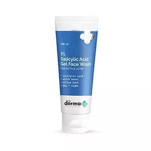 The Derma Co 1% Salicylic Acid Gel Face Wash with Salicylic Acid & Witch Hazel