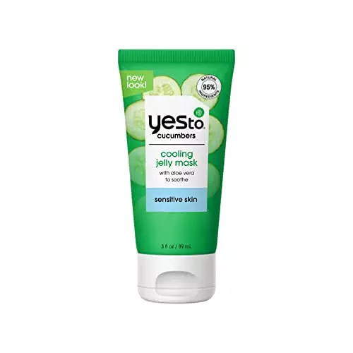 Yes To Cucumbers Cooling Jelly Mask for Sensitive Skin