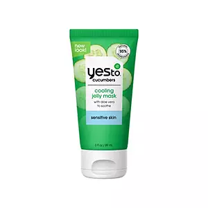 Yes To Cucumbers Cooling Jelly Mask for Sensitive Skin