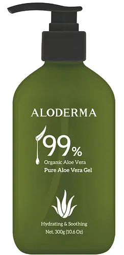 Aloderma 99% Pure Aloe Vera Gel Hydrating & Soothing