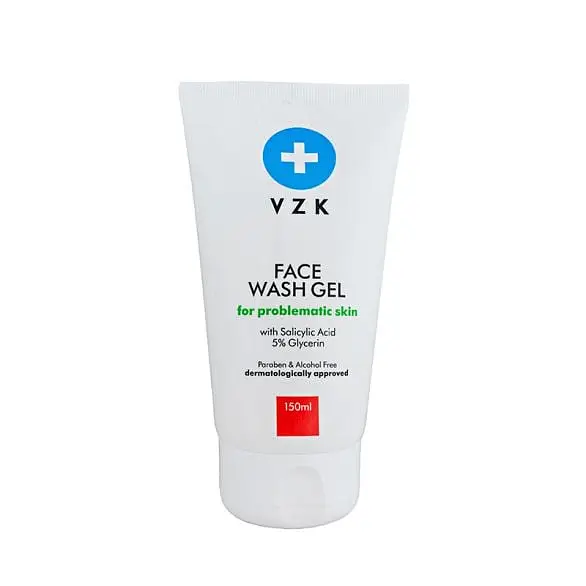 VZK Face Wash Gel for Problematic Skin with Salicylic Acid and 5