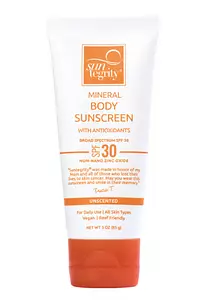 Suntegrity Unscented Mineral Sunscreen for Body Broad Spectrum SPF 30