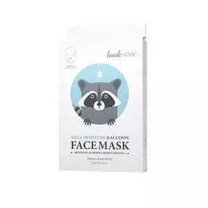 lookATME Face Mask Aqua Moisture Raccoon