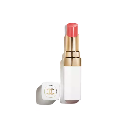 Chanel Rogue Coco Baume Hydrating Beautifying Tinted Lip Balm 916 Flirty Coral