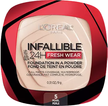 L'Oreal Infallible Fresh 24H Wear Foundation in a Powder 5 Pearl