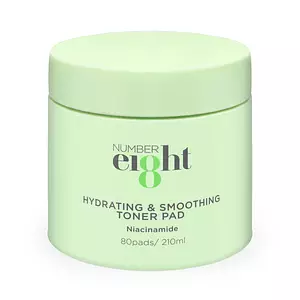 Number eI8ht Hydrating And Smoothing Toner Pad