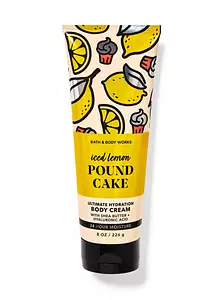 Bath & Body Works Iced Lemon Pound Cake Ultimate Hydration Body Cream