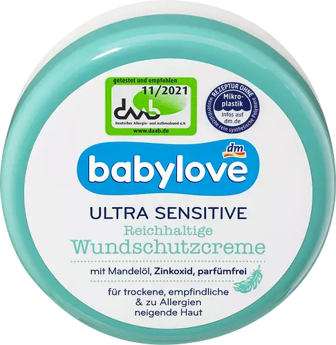 babylove dm Wundschutzcreme Ultra Sensitive