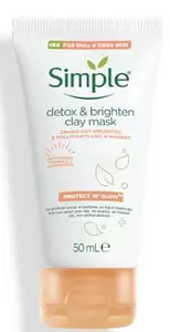 Simple Skincare Protect ‘n’ Glow Detox & Brighten Clay Mask