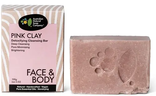 The Australian Natural Soap Company Pink Clay Detoxifying Cleanser