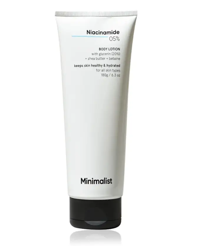 Minimalist Niacinamide 5 Body Lotion (Ingredients Explained)