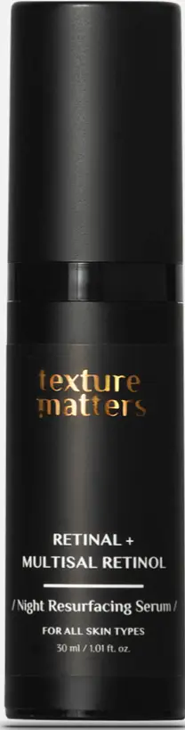Texture Matters Retinal + Multisal Retinol Night Resurfacing Serum