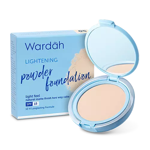 Wardah Lightening Powder Foundation 01 Light Beige