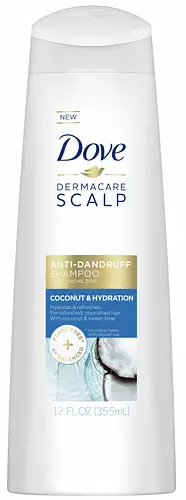 Dove  DermaCare Scalp Coconut and Hydration Anti-Dandruff Shampoo