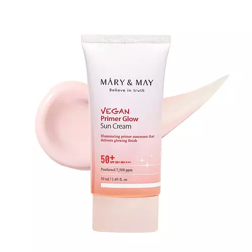 Mary & May Vegan Primer Glow Sun Cream SPF50+ PA++++