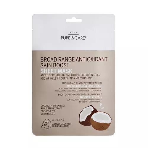 Puca – Pure & Care Broad Range Antioxidant Skin Boost Sheet Mask