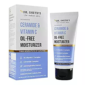 Dr. Sheth's Ceramide & Vitamin C Brightening Oil-Free Moisturizer