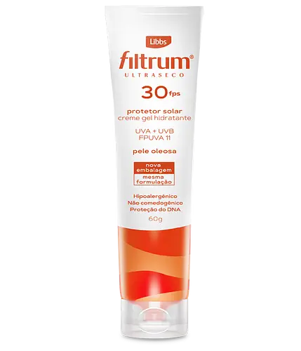 Libbs Filtrum Ultra Seco Protetor Solar SPF 30