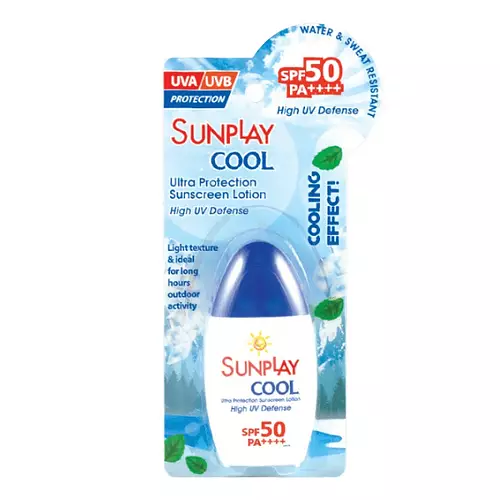 Rohto Mentholatum Sunplay Cool Ultra Protection Sunscreen Lotion SPF 50 PA++++