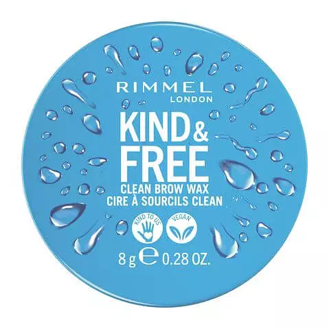 Rimmel London Kind & Free Clean Brow Wax Clear