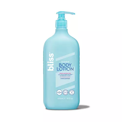 Bliss Unscented Cloud 9 Body Lotion