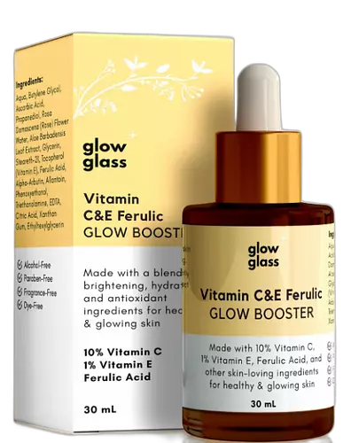 Glow Glass Vitamin C & E Ferulic Glow Booster Serum