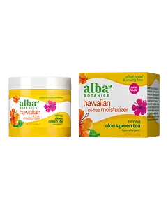 Alba Botanical Hawaiian Oil-Free Moisturizer With Aloe & Green Tea