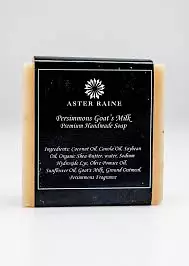 Aster Raine Goat's Milk Soap with Oatmeal and Persimmons