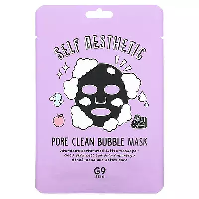 G9 Skin Self Aesthetic Pore Clean Bubble Beauty Mask