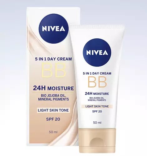 Nivea 24 Hour 5-in-1 BB Day Cream Light