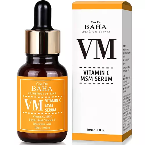 Cos De BAHA Vitamin C Facial Serum with MSM